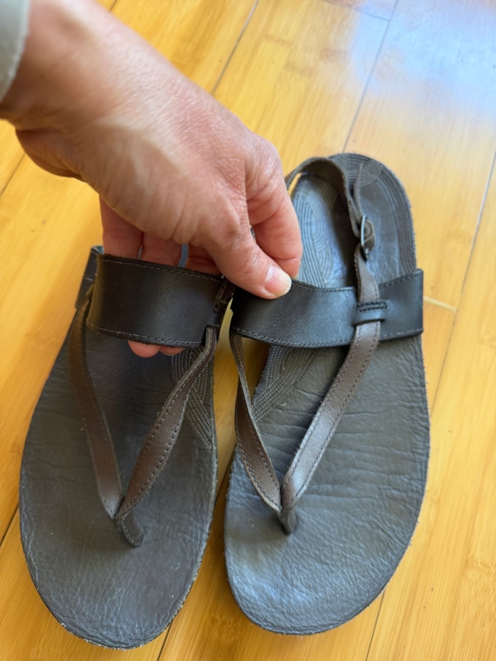 SOLD Chacos Leather Sandals